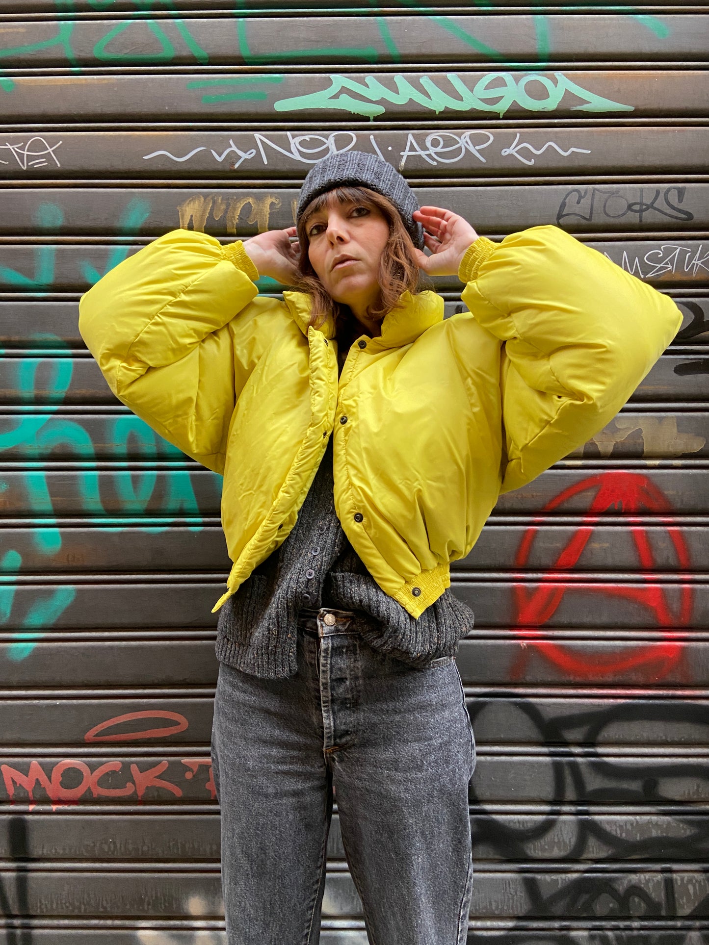 Puffer lime y2k