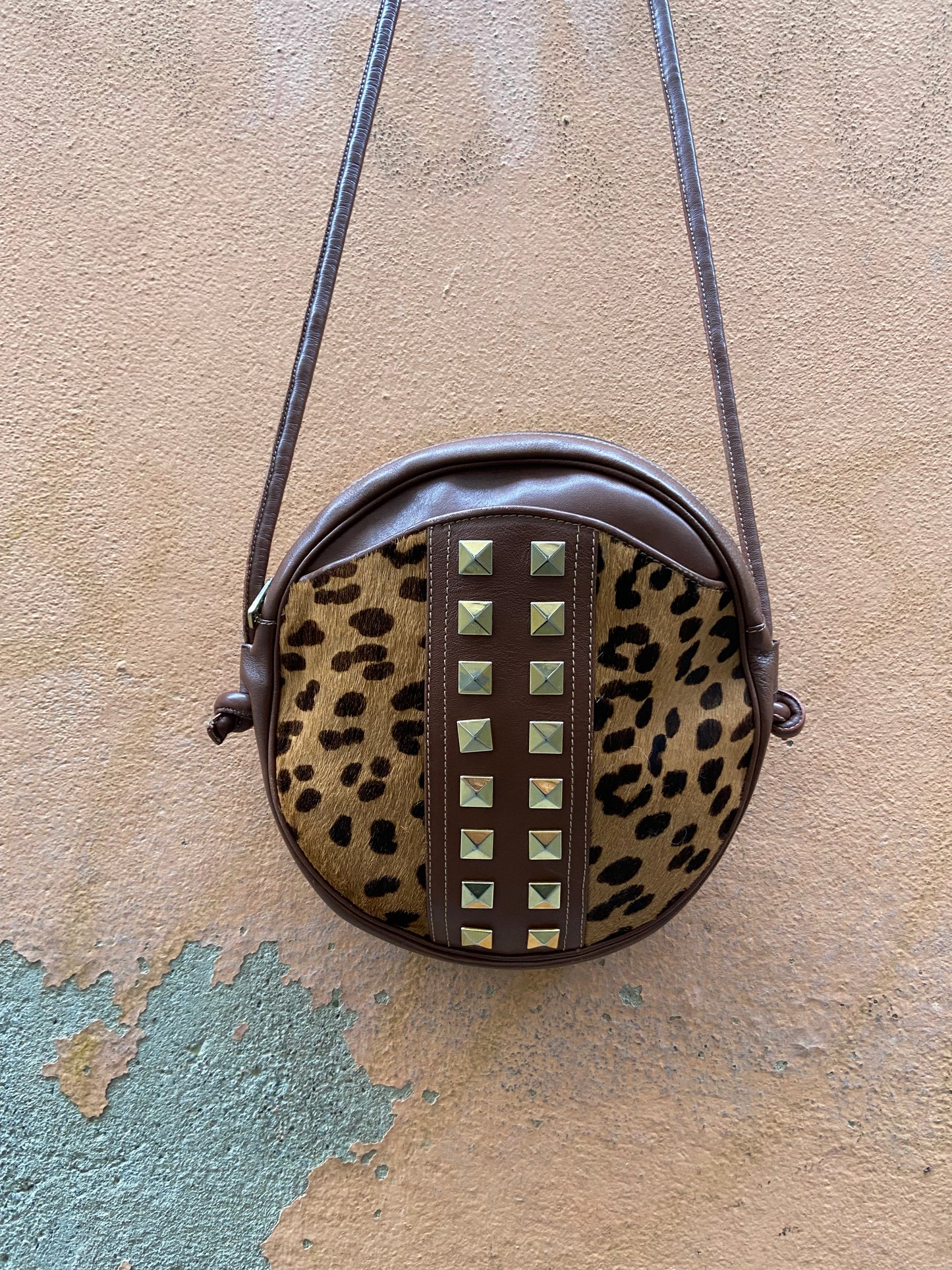 Borsa rounded cavallino