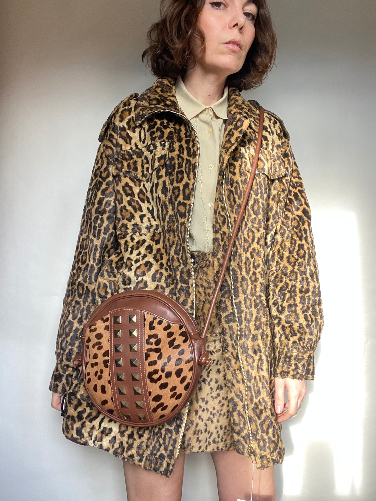 Borsa rounded cavallino