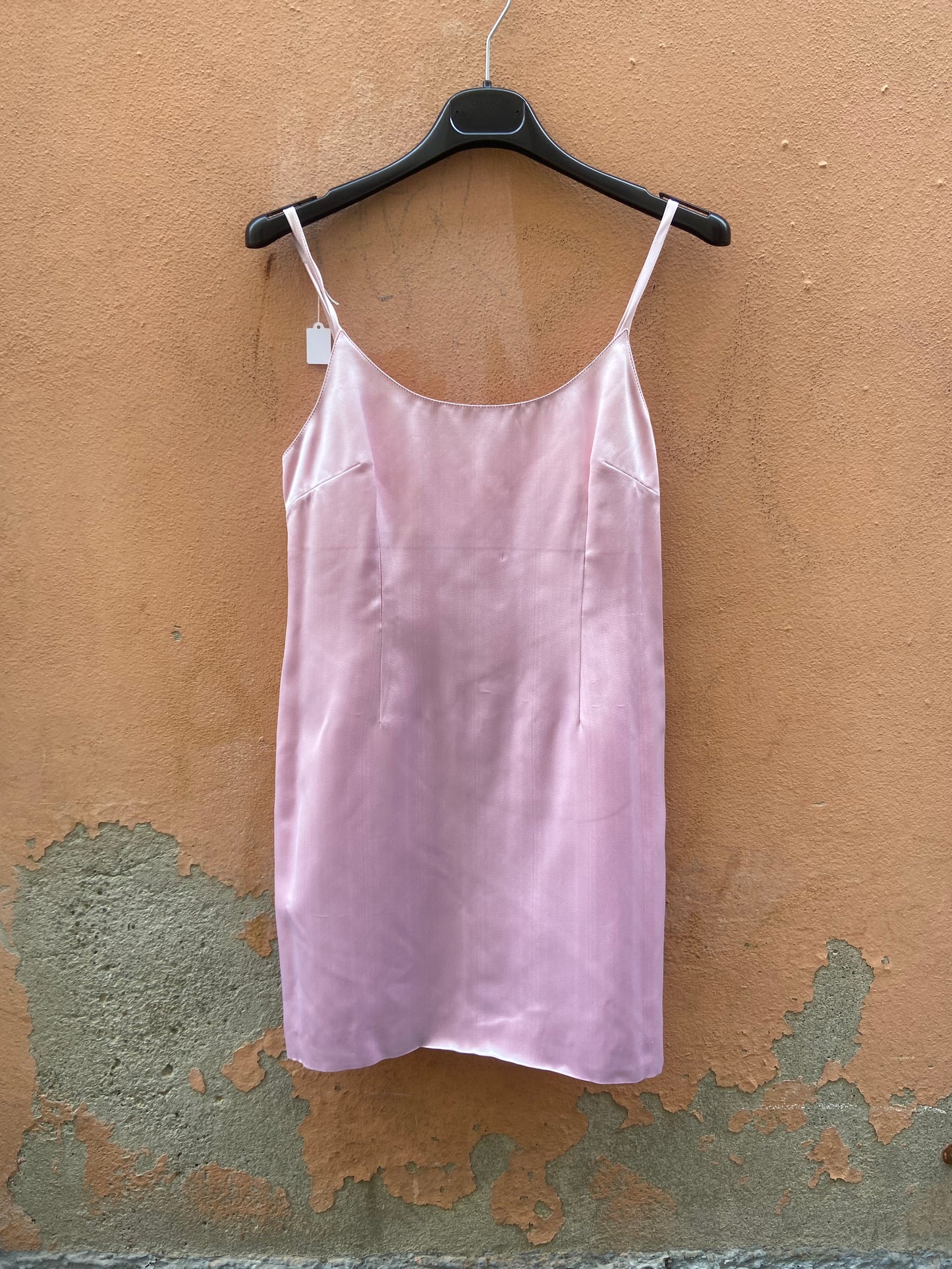 Mini dress raso