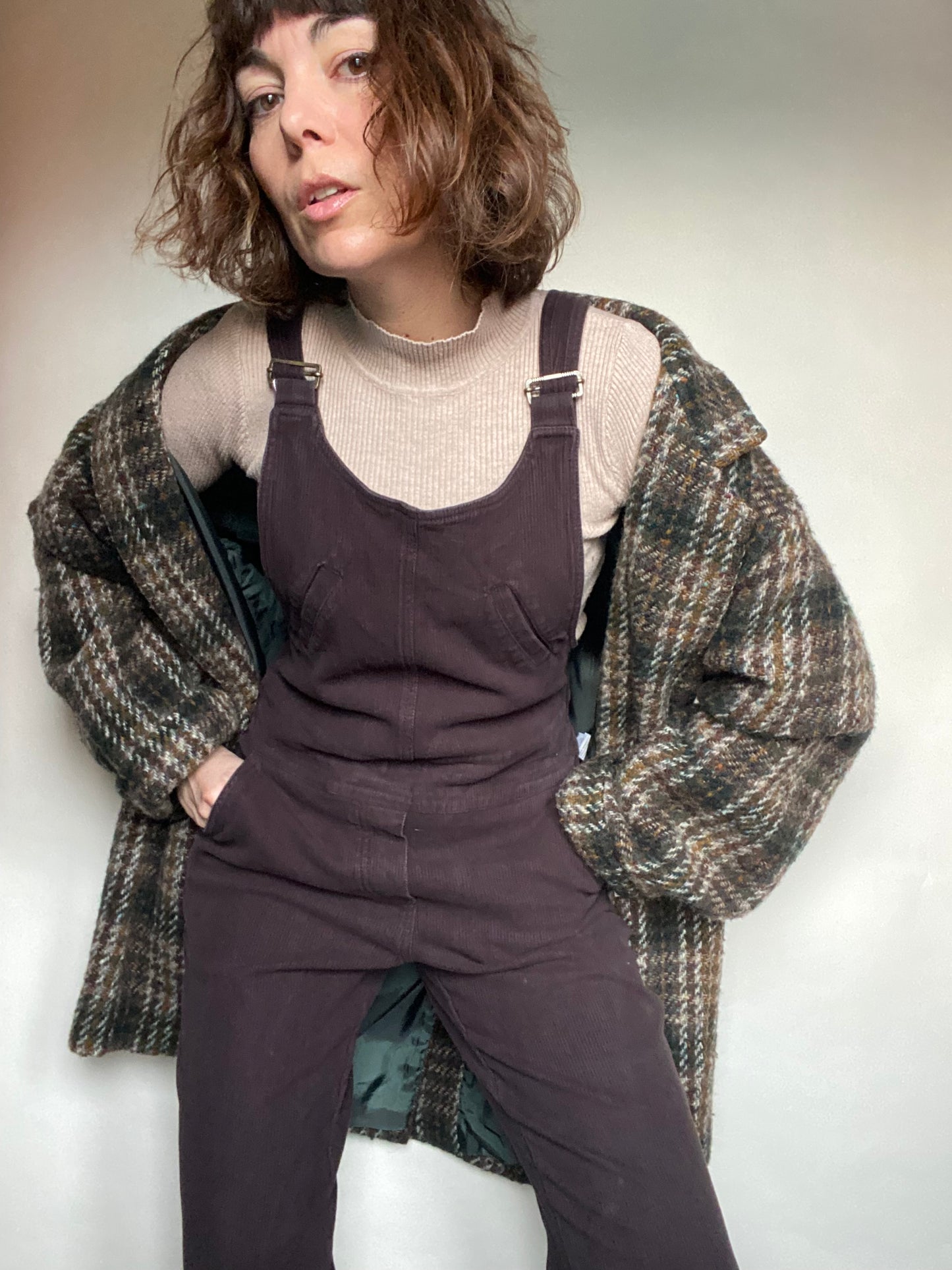 Salopette carrera velluto a coste