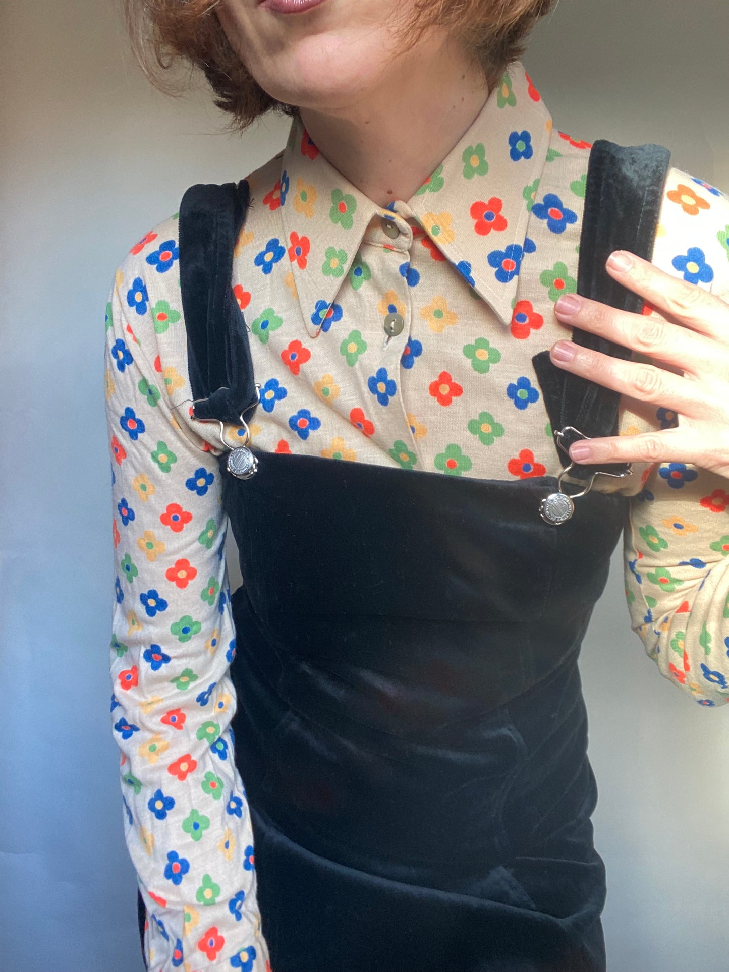 Abito bretelle Benetton vintage