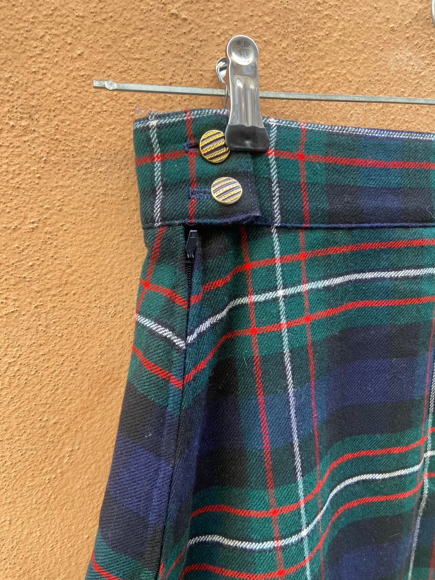 Mini kilt verde