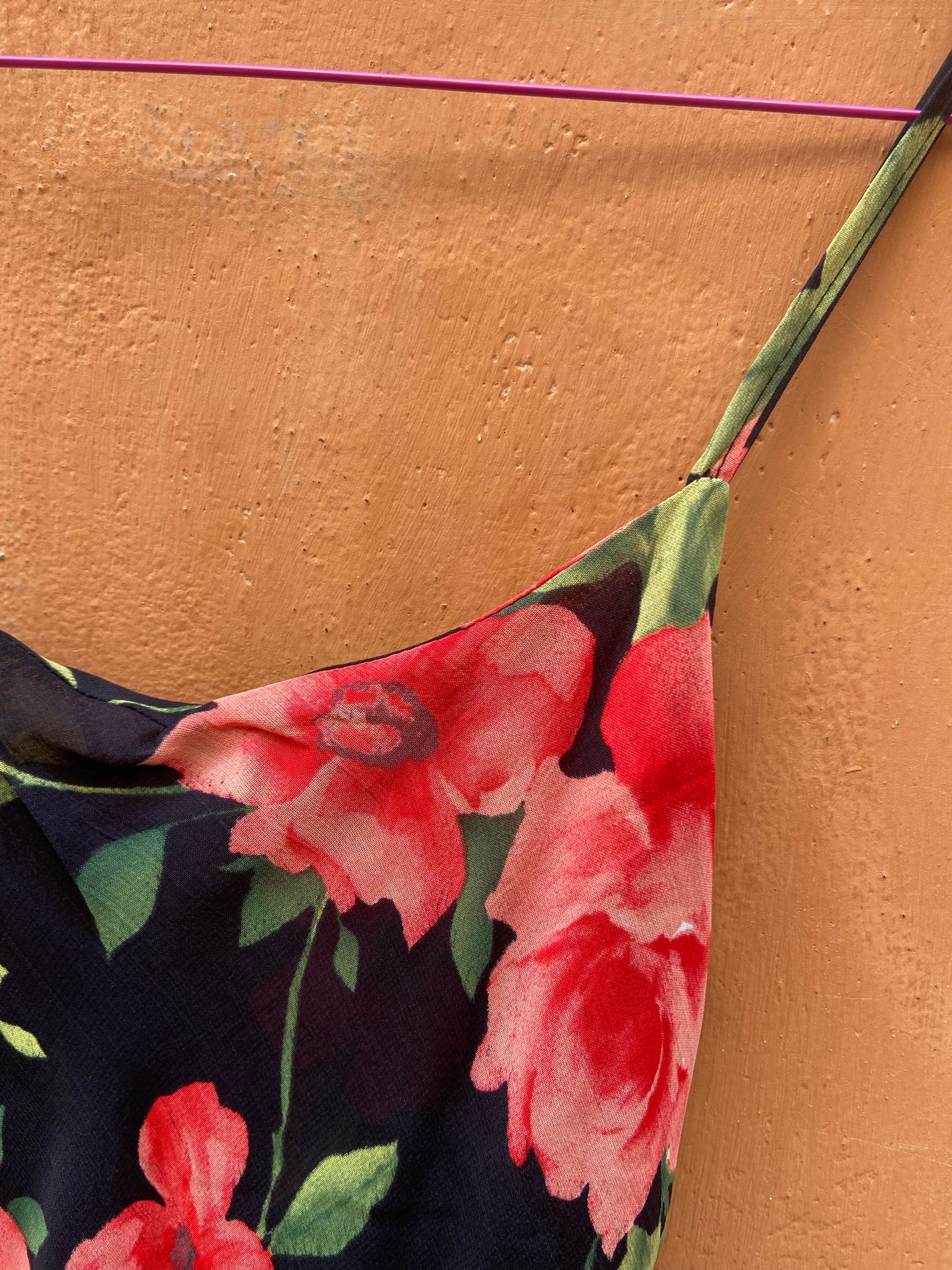 Slip dress flower