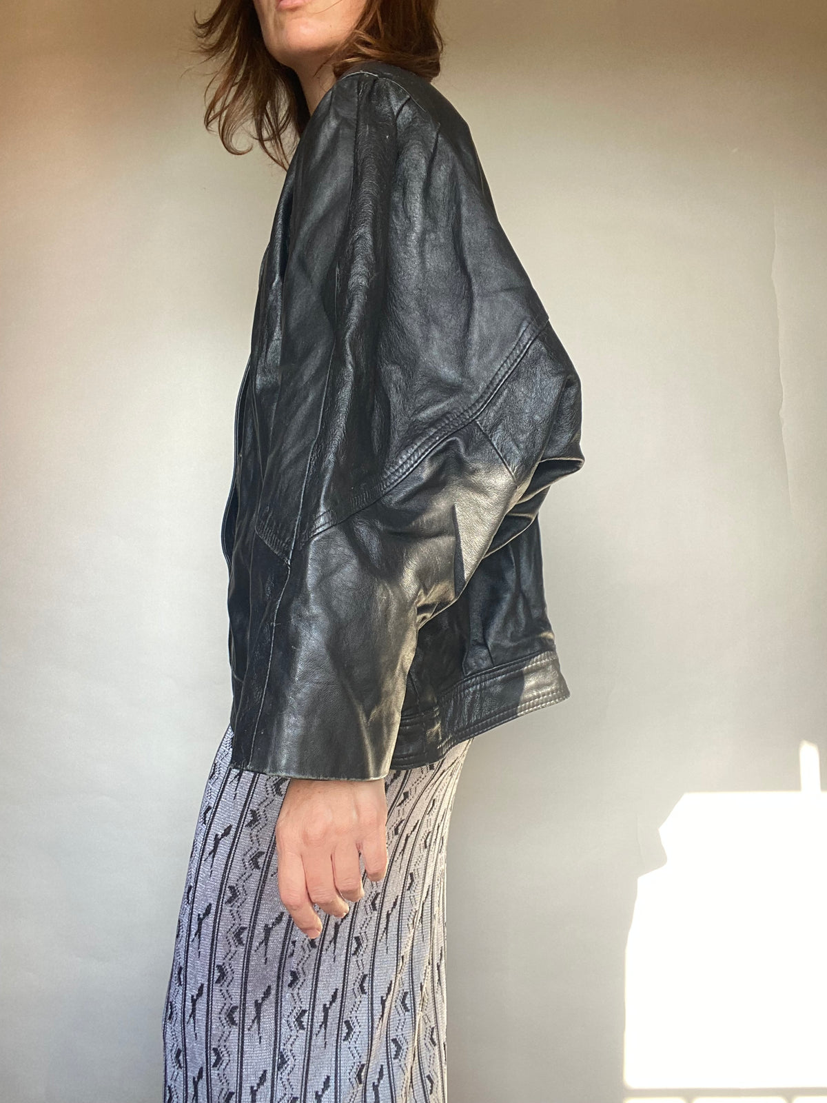 Bluson 80s pelle