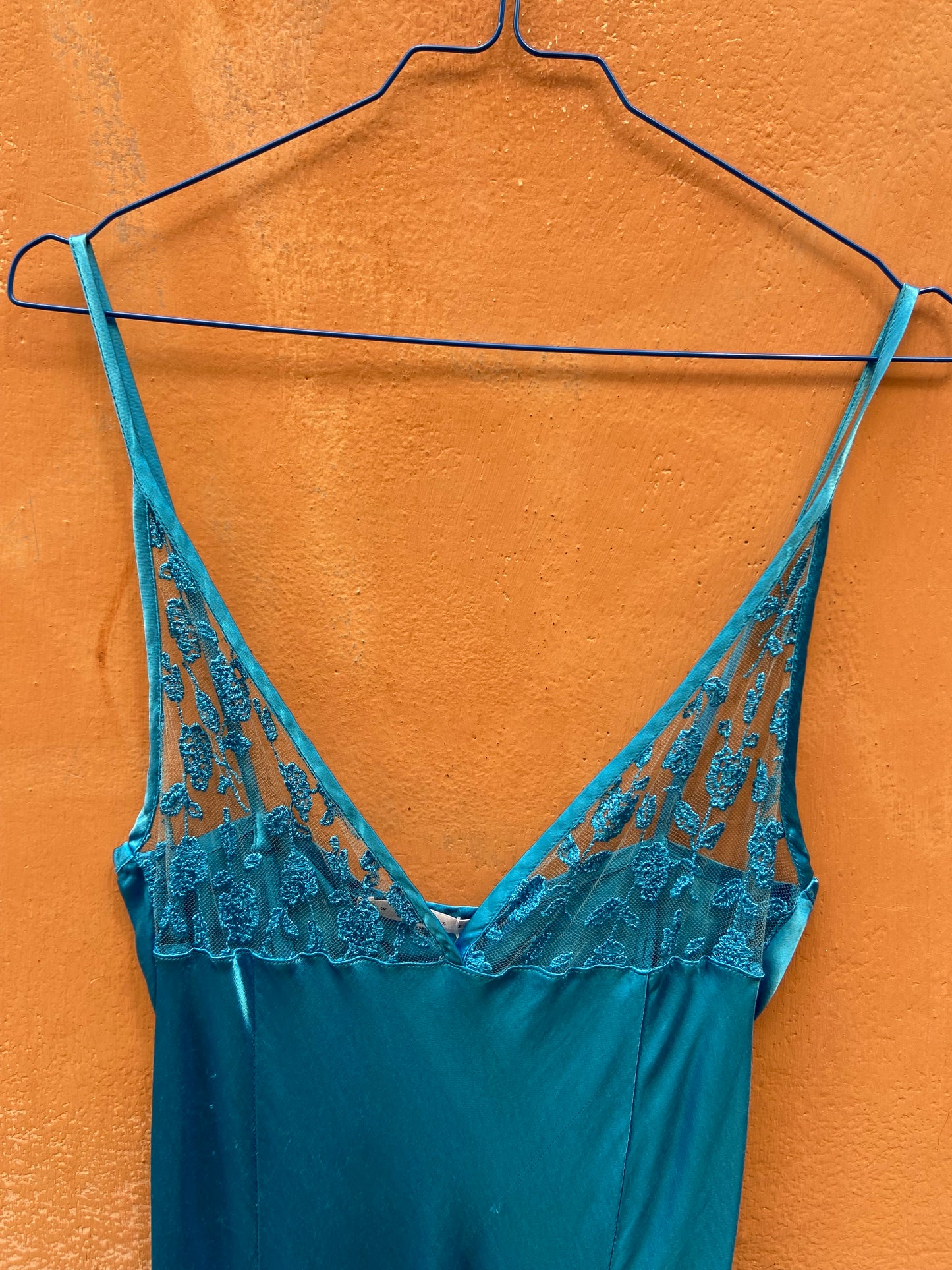 Slip dress Twinset azzurro