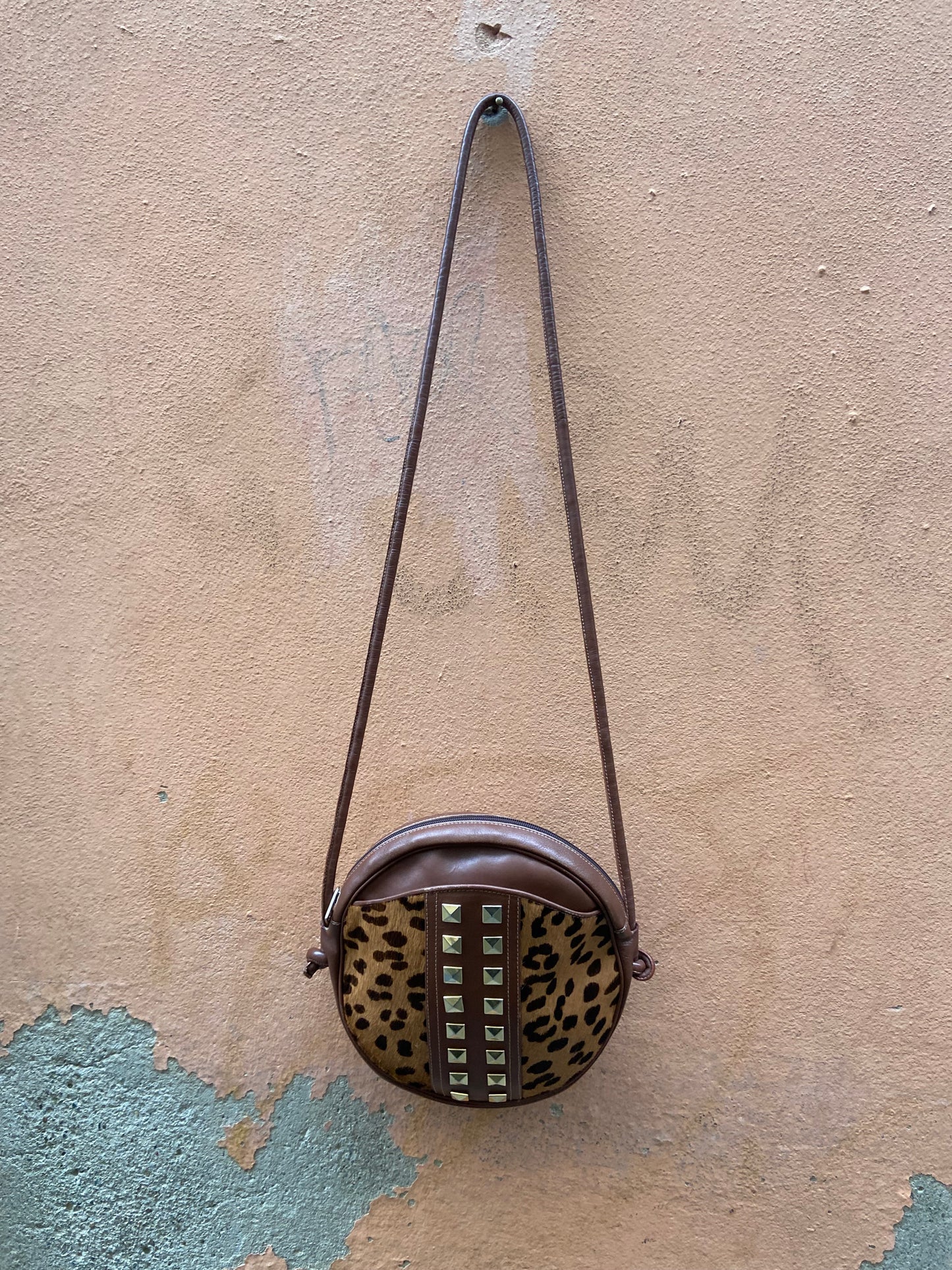 Borsa rounded cavallino