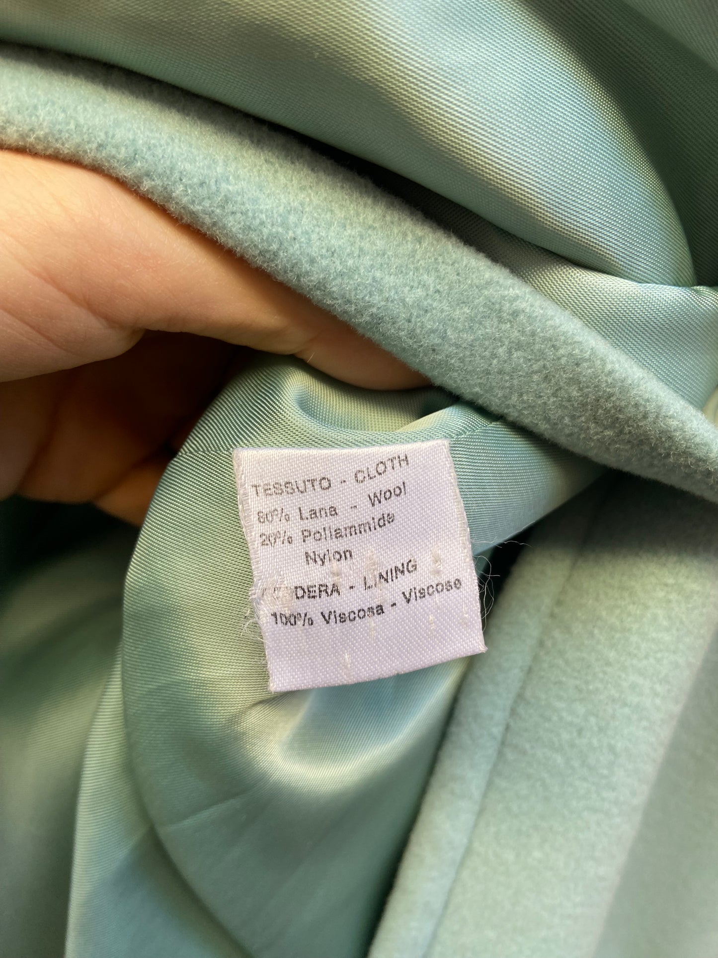 Cappotto azzurro Piero