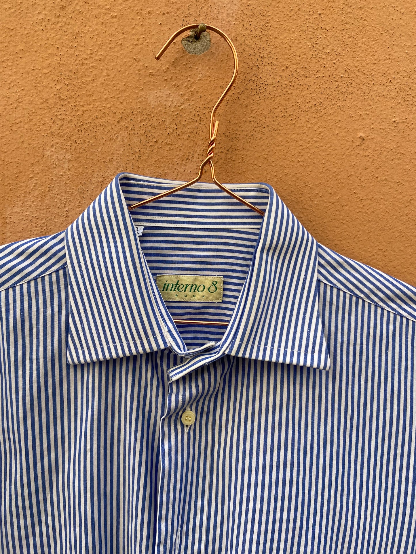 Camicia righe blu