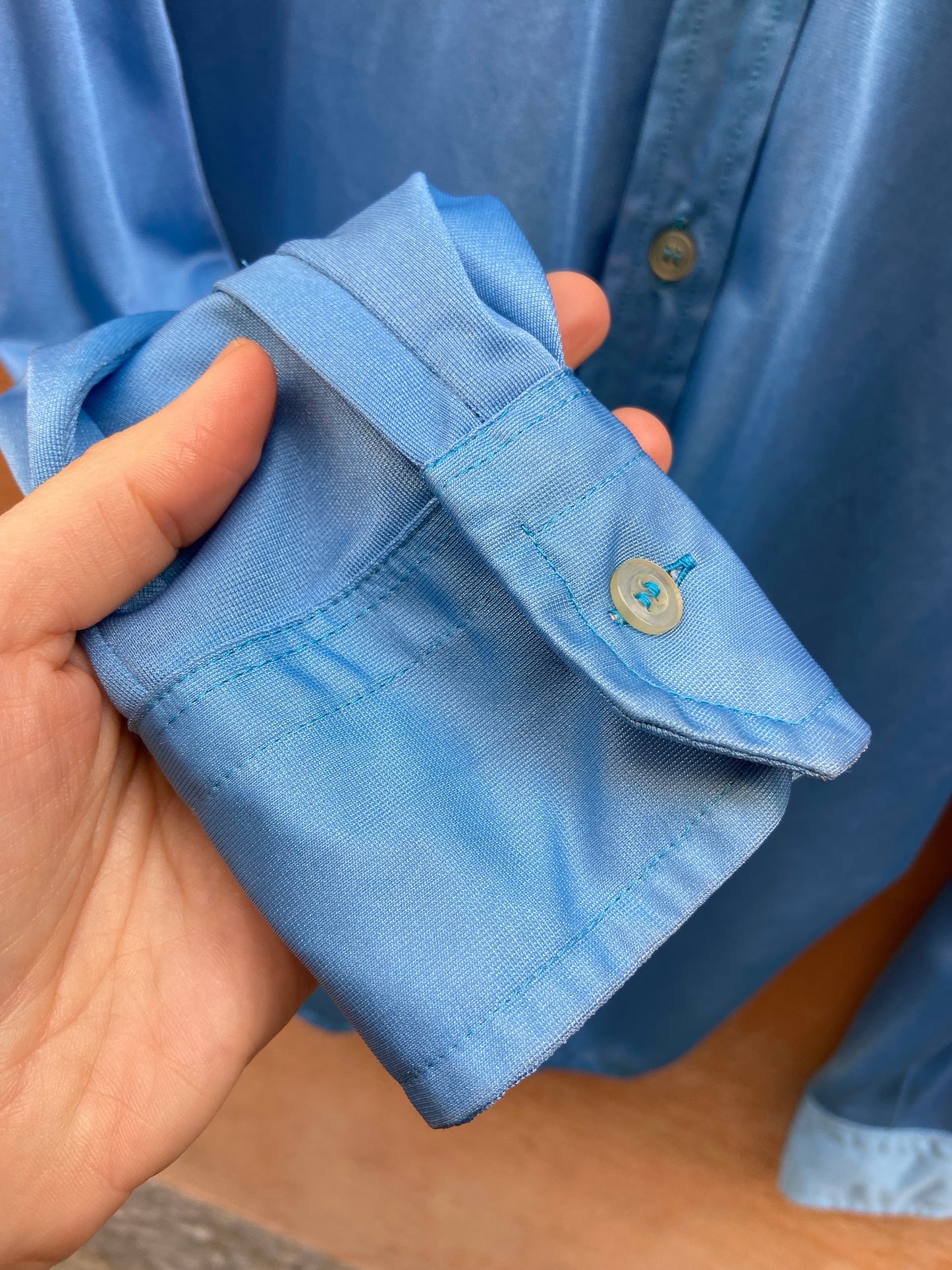 Camicia anni 70 lucida