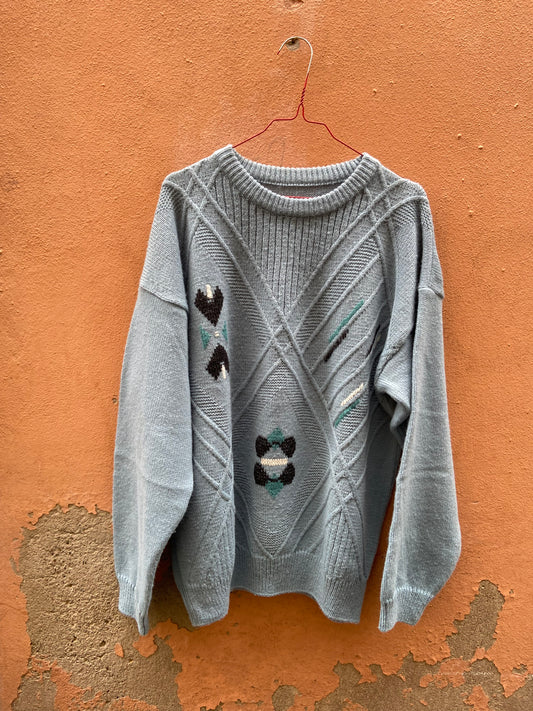 Maglione azzurro