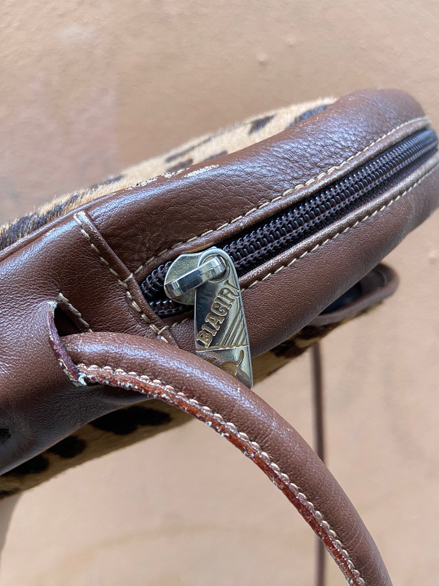 Borsa rounded cavallino