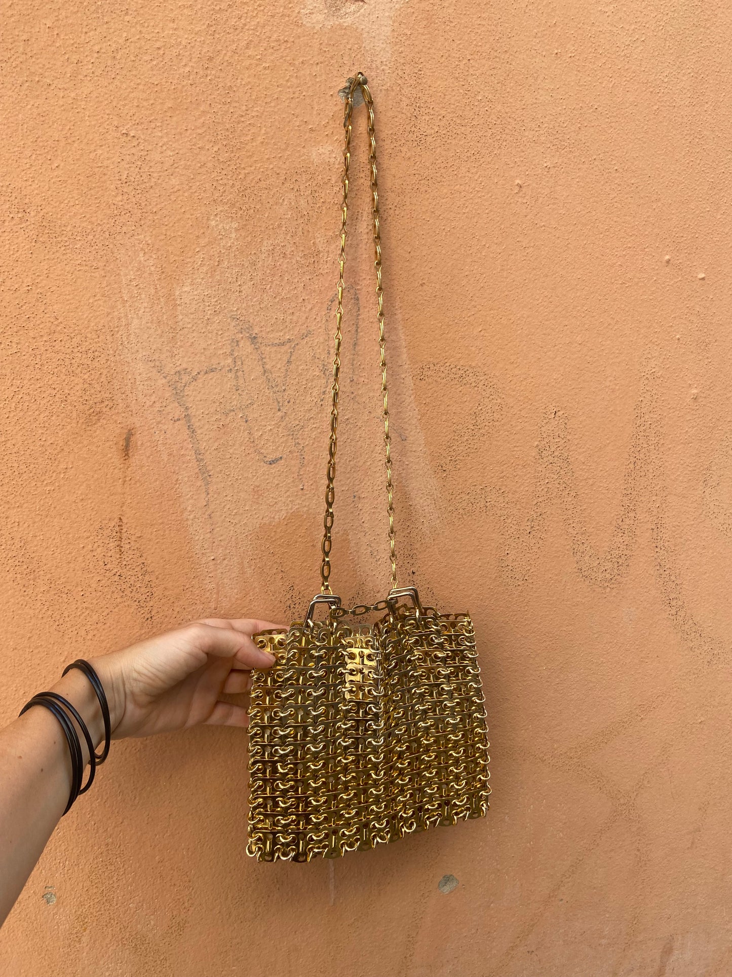 Borsetta metallo 60s