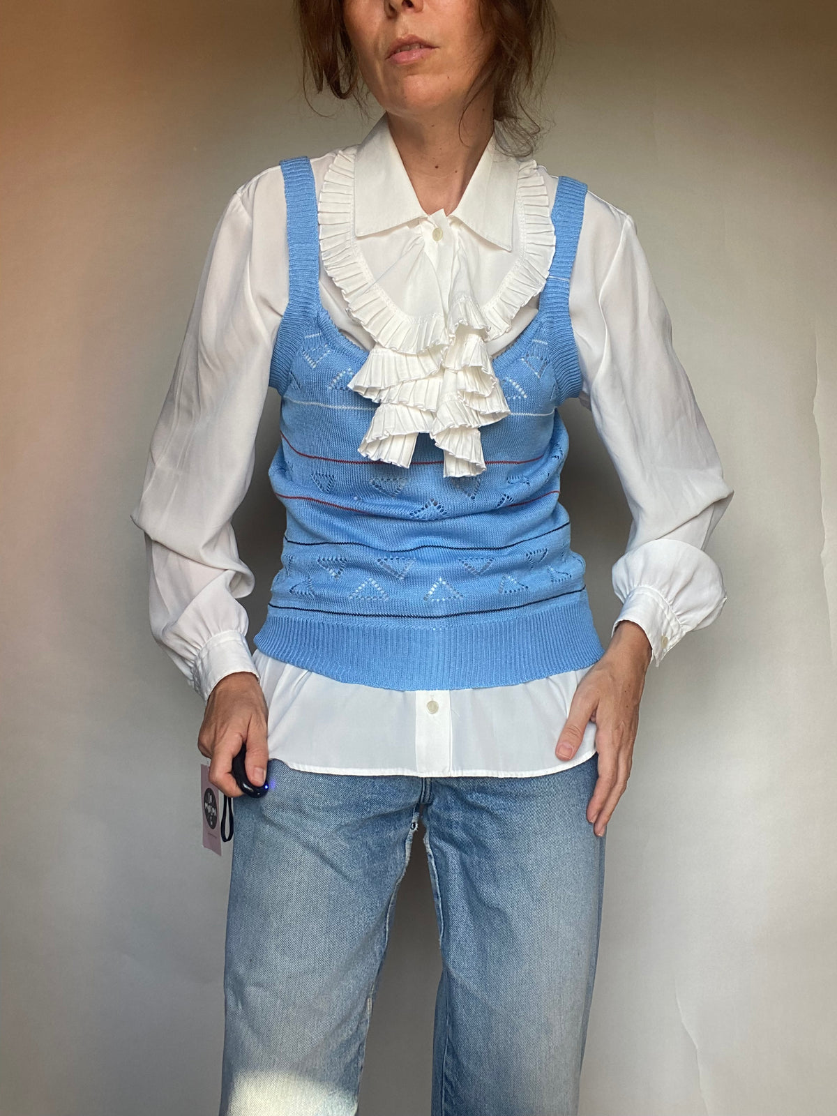 Camicia rouches