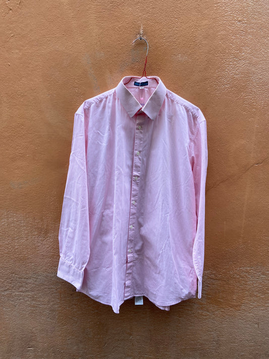 Camicia righe rosa