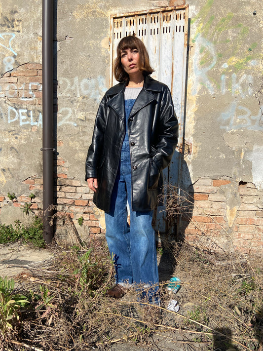 Giacca ecopelle unisex
