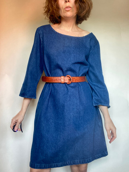 Denim dress
