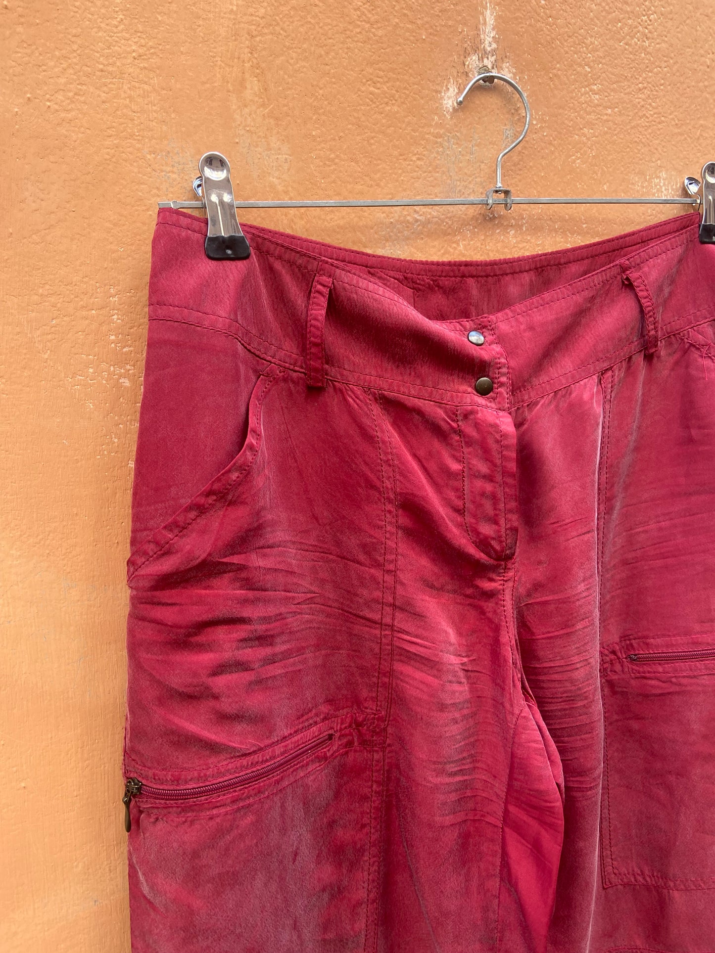 Motivi pantalone seta