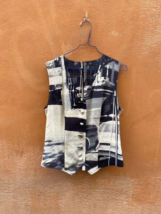 Gilet pura seta Mariella Burani