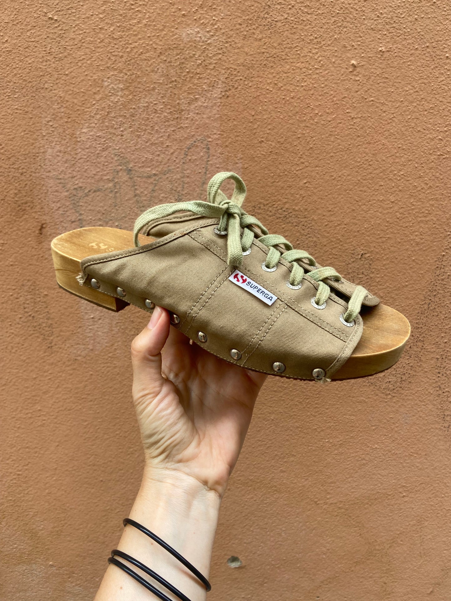 Superga vintage zoccoli 39