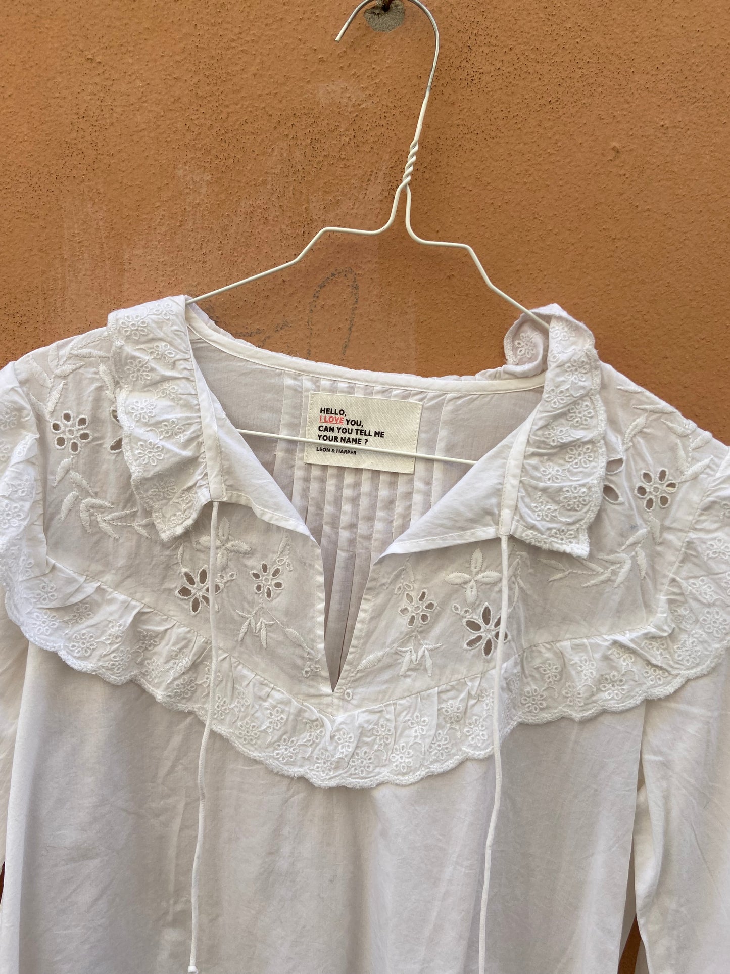 Camicia preloved pizzo