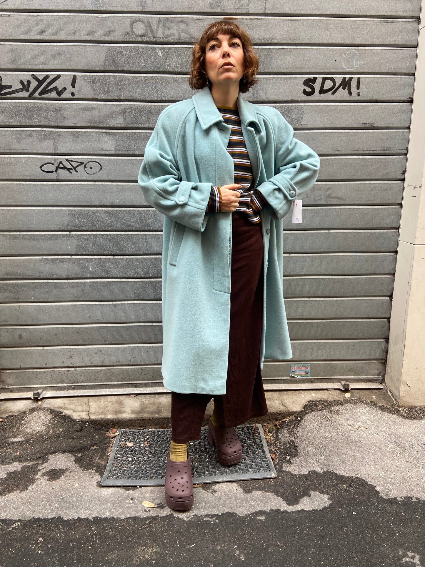 Cappotto azzurro Piero