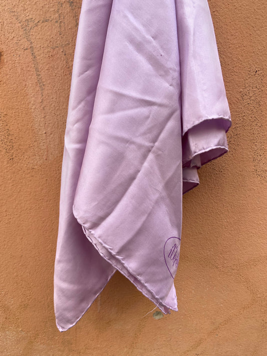 Foulard lilla in seta