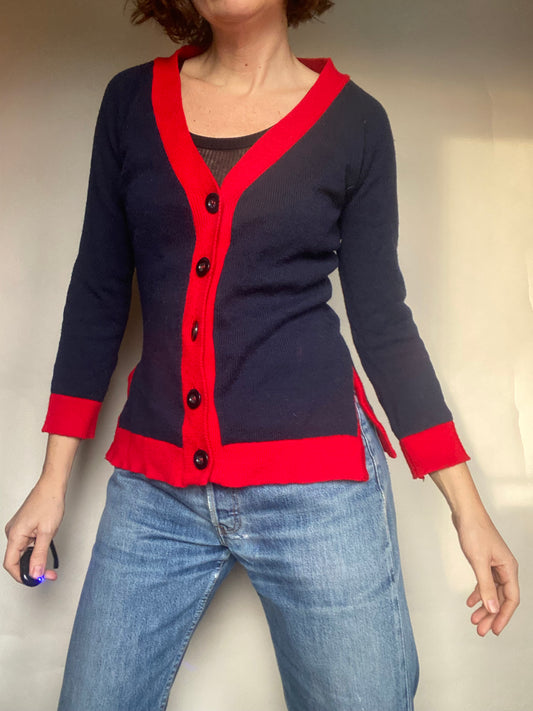 Cardigan marinaretto