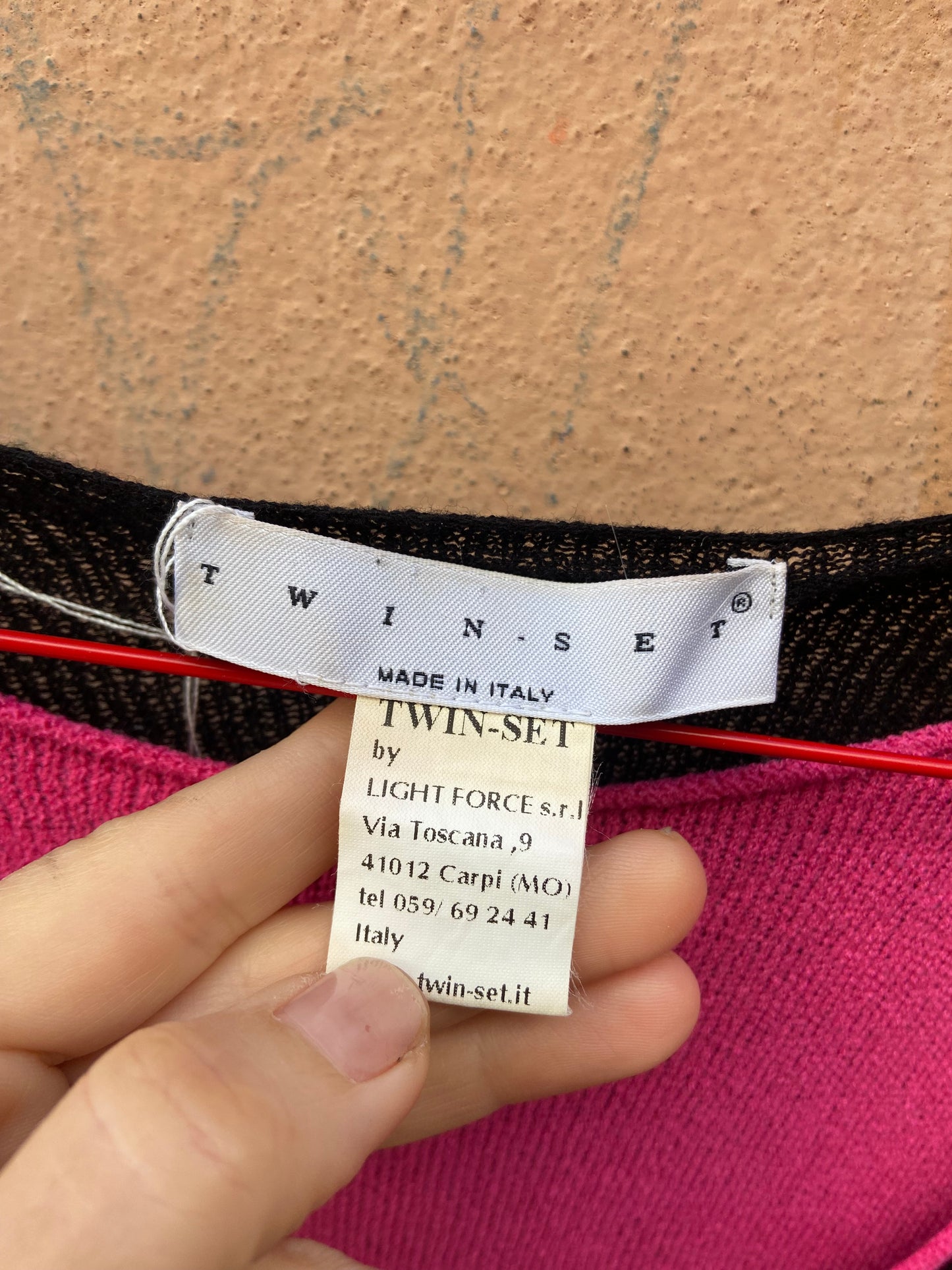 Top bicolore Twinset