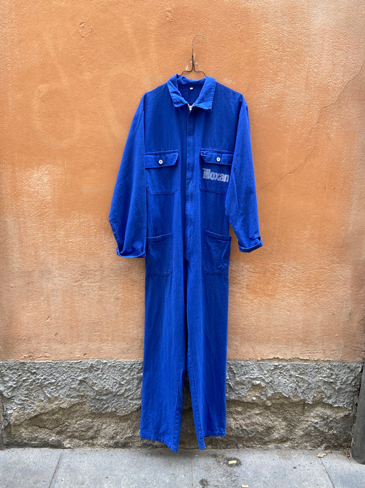 Tuta blue travail vintage