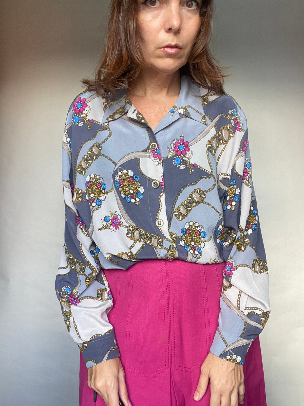 Camicia seta persona
