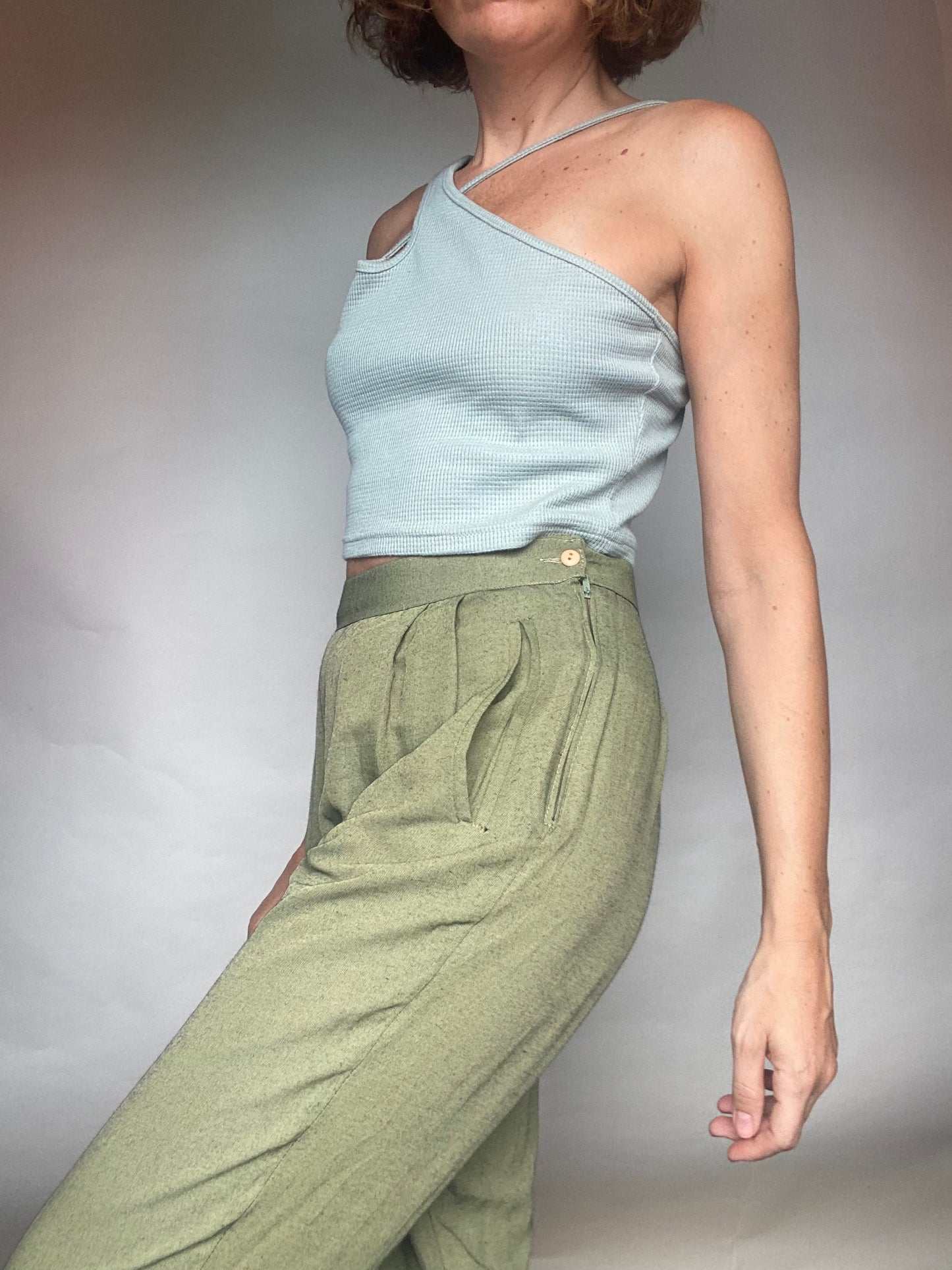 Pantalone verde kaki