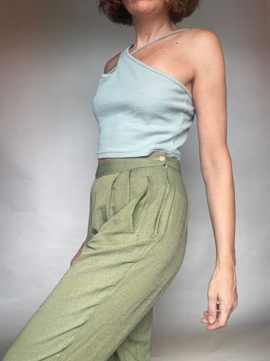 Pantalone verde kaki