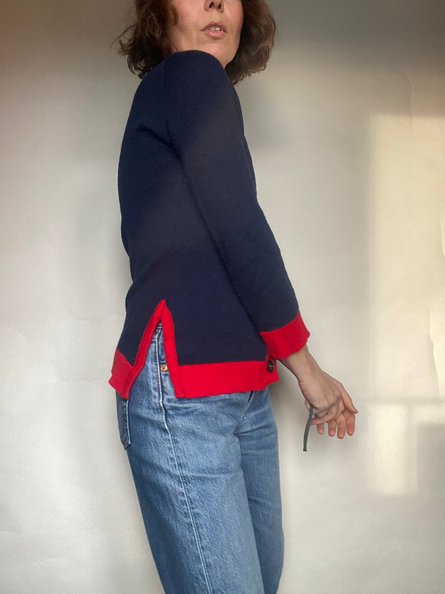 Cardigan marinaretto