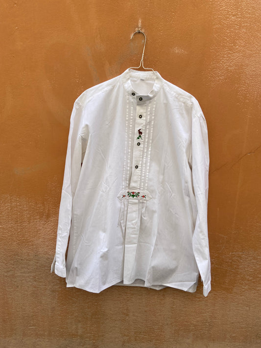 Camicia tirolese vintage L
