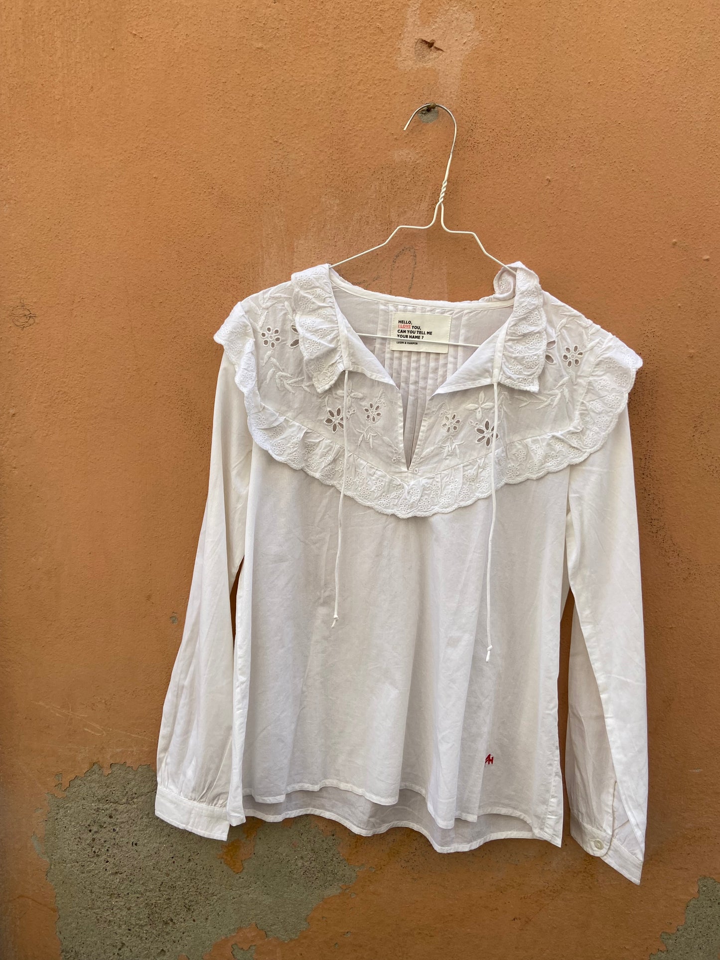 Camicia preloved pizzo