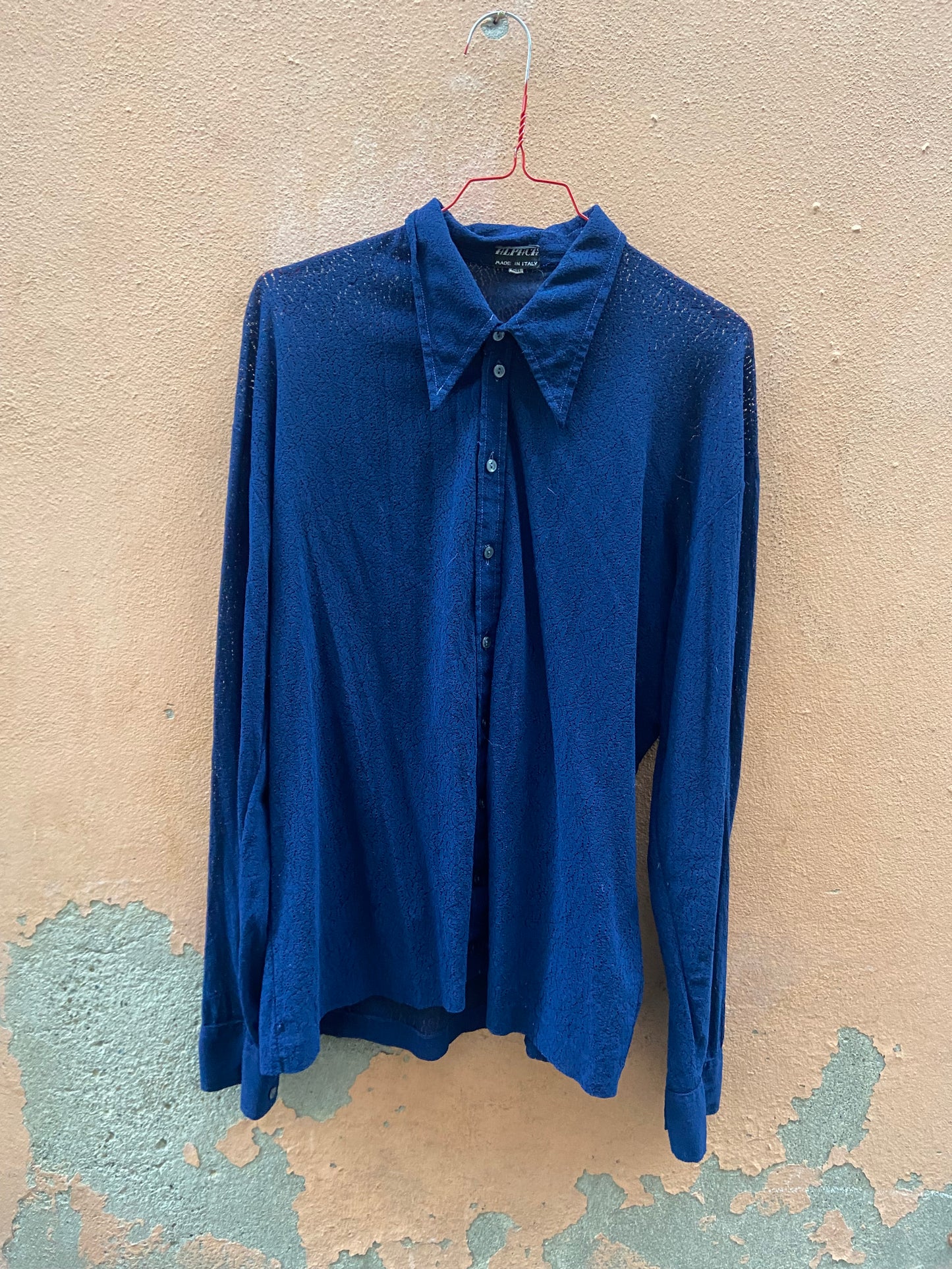 Camicia pizzo anni 70