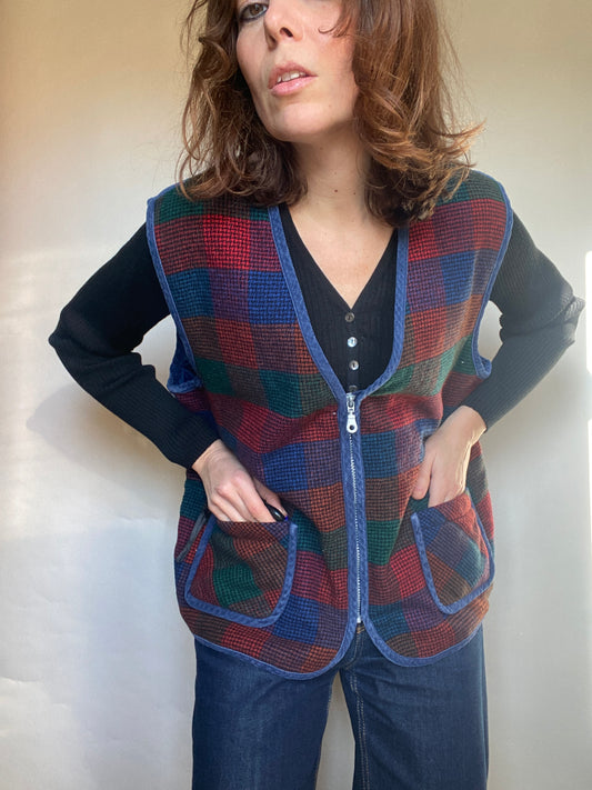 Gilet trapuntato unisex
