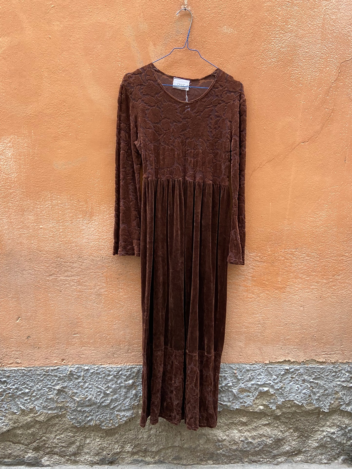 Abito grunge ciniglia