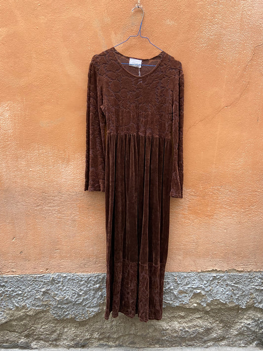 Abito grunge ciniglia