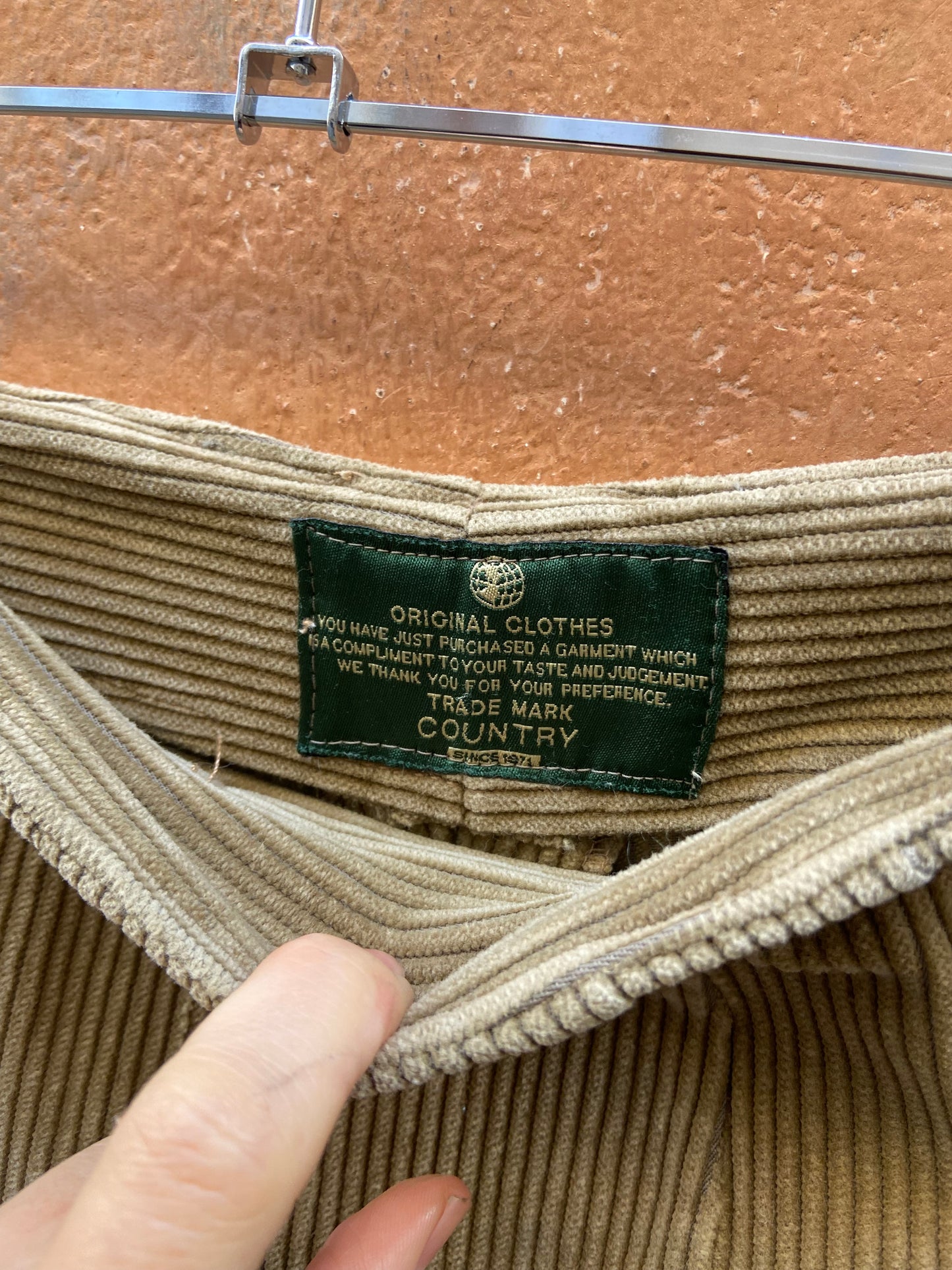 Pantalone velluto a coste